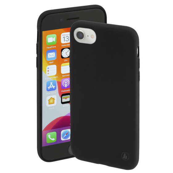 Hama "Finest Feel", Cover, Apple, iPhone 6/6s/7/8/SE 2020, 11.9 cm (4.7"), Black