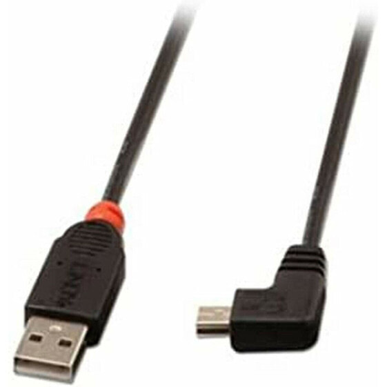 Кабель USB 2.0 A — Mini USB B LINDY 31972 2 m Чёрный