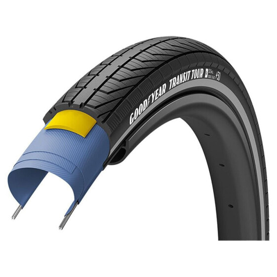 Покрышка велосипедная Goodyear Transit Tour S1 700 х 50 ригидная urban