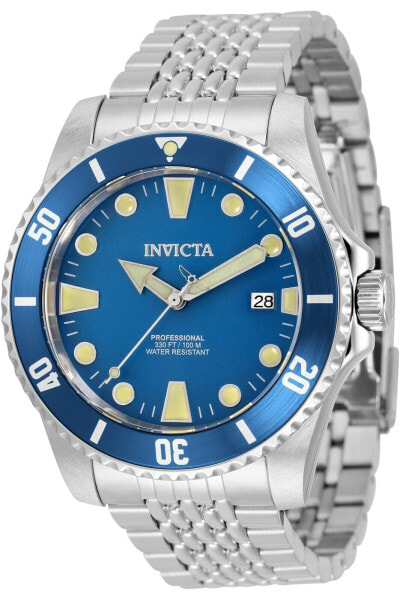 Invicta 33503 Men's Pro Diver Automatic Blue Dial Bracelet Watch