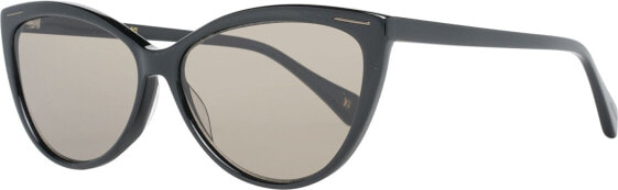 Yohji Yamamoto Sonnenbrille YS5001 001 58 Damen Schwarz