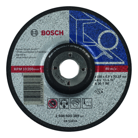 Bosch Schruppscheibe gekröpft Expert for Metal A 30 T BF, 150 mm, 6,0 mm