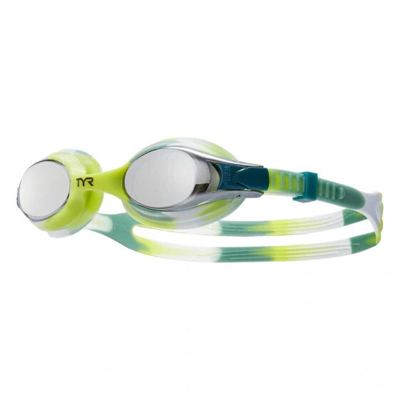 TYR Mirrored Swimple Tie Dye Junior Swimming Goggles