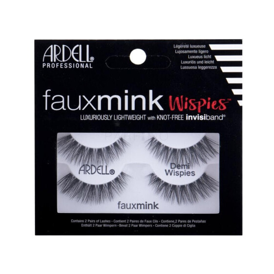 Ardell Faux Mink Demi Wispies 2 St. falsche wimpern für Frauen