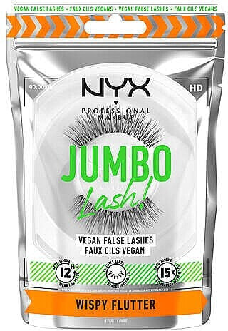 NYX Professional Makeup Jumbo Lash! Vegan False Lashes Wispy Flutter