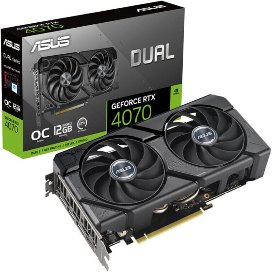 Asus GeForce RTX 4070 Dual O12G EVO, 12288 MB GDDR6X