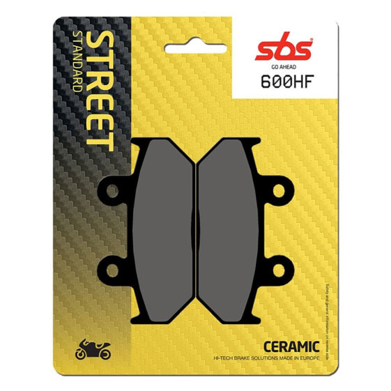 Тормозные накладки SBS P600-HF Silver