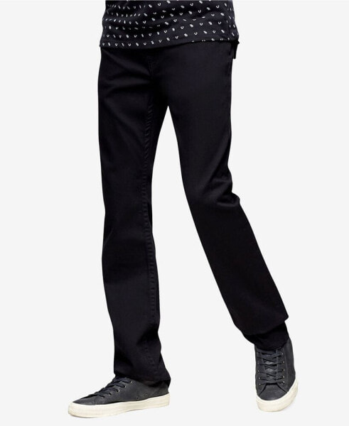 Брюки True Religion мужские Ricky Straight Fit с карманами на клапане на задней стороне