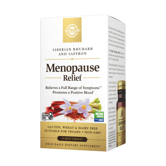 Solgar, Menopause Relief, 30 мини-таблеток