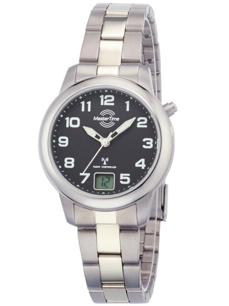 Часы и аксессуары MASTER TIME MTLT-10652-51M Радиоуправляемые экспертные часы Titan Series для женщин 34 мм