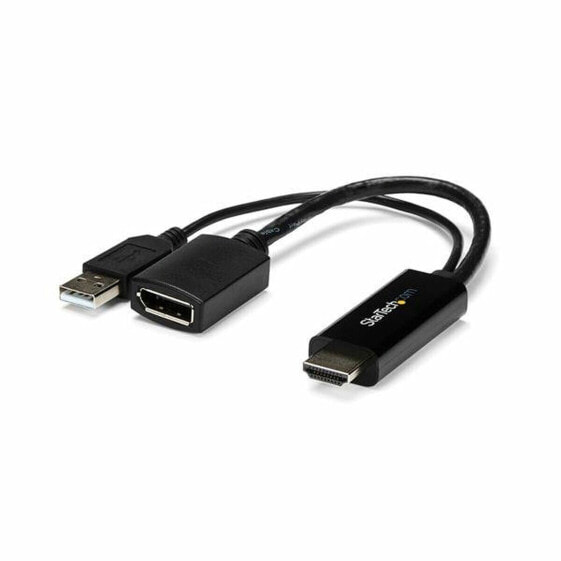 Адаптер для DisplayPort на HDMI Startech HD2DP Чёрный 4K