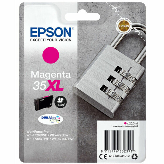 Картридж с оригинальными чернилами Epson 35XL Розовый