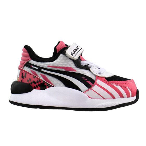 Puma Sega Sonic Rs 9.8 X Toddler Girls Black, Pink, White Sneakers Casual Shoes