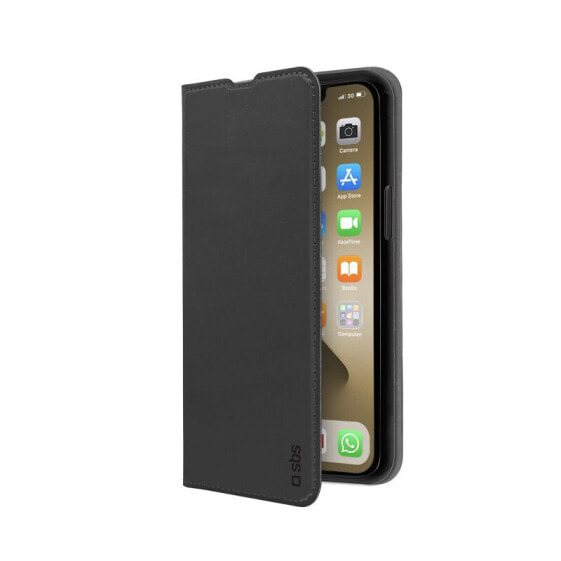 SBS TEBKLITEIP1367K - Wallet case - Apple - iPhone 13 Pro Max - 17 cm (6.7") - Black