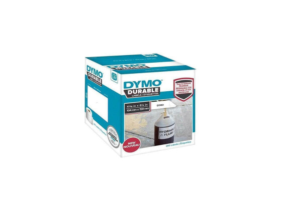 DYMO 1933086 Label Tape, Black/White, Labels/Roll: 700