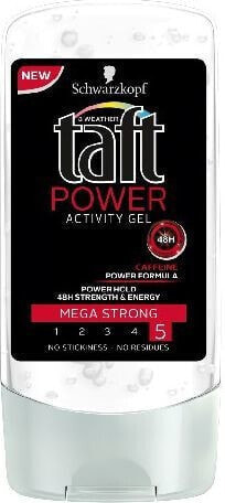 Schwarzkopf Taft Power Active Gel Гель для укладки волос экстра-сильной фиксации 150 мл