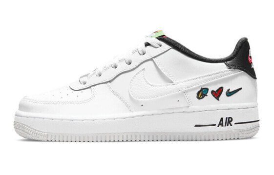 Nike Air Force 1 Low Peace Love Swoosh GS DM8154-100 Sneakers