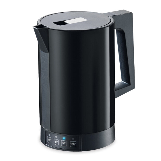 Электрический чайник Ritter Fontana5 - 1.1 L - 2800 W - Черный - Акрил - Стекло - Регулируемый термостат - Индикатор уровня воды