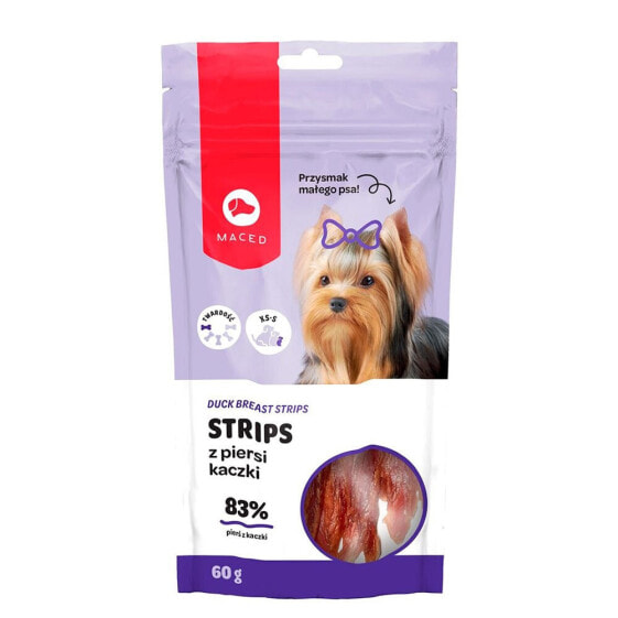 MACED Duck Breast Strips 60g Dog Snack