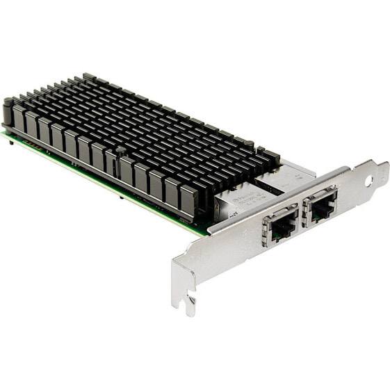 Inter-Tech ST-7214 - PCIe - RJ-45 - PCI 2.1 - Black - Silver - PC - Passive