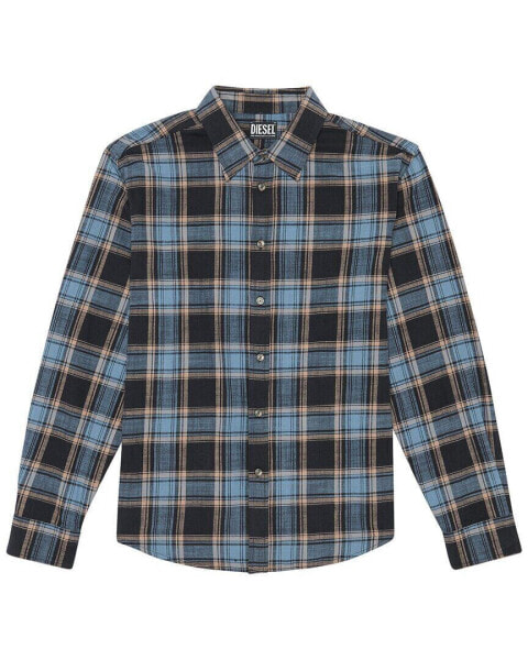 Худи мужское Diesel Umbe Check Shirt