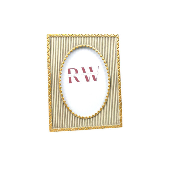 Photo frame Romimex Green Golden Resin 2 x 18 x 13 cm