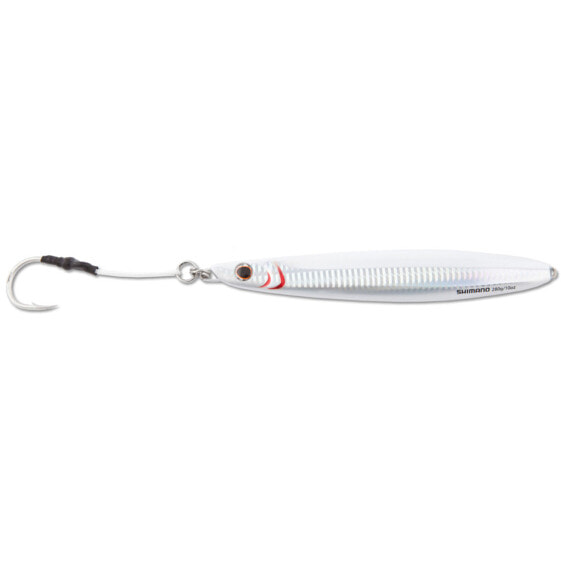 Shimano White-Silver BUTTERFLY FLAT-SIDE Jigs (BFLFS224WS) Fishing