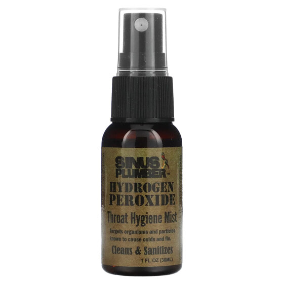 Hydrogen Peroxide, Throat Hygiene Mist, 1 fl oz (30 ml)