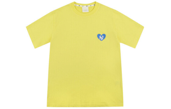 MLB 基础印花直筒T恤 男女同款 黄色 / Футболка MLB TSH1031 31TSH1031