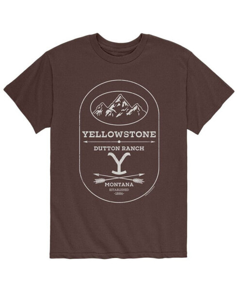 Men's Yellowstone Dutton Ranch Montana T-shirt