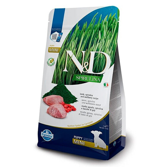 FARMINA N&D Spirulina Lamb Puppy Mini 2kg Dog Food