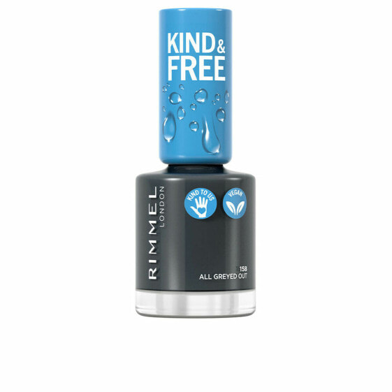 лак для ногтей Rimmel London Kind & Free 158-all greyed out (8 ml)