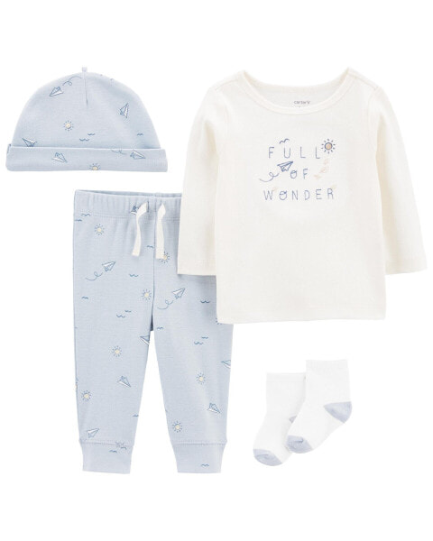 Baby 4-Piece Take-Me-Home Set 3M