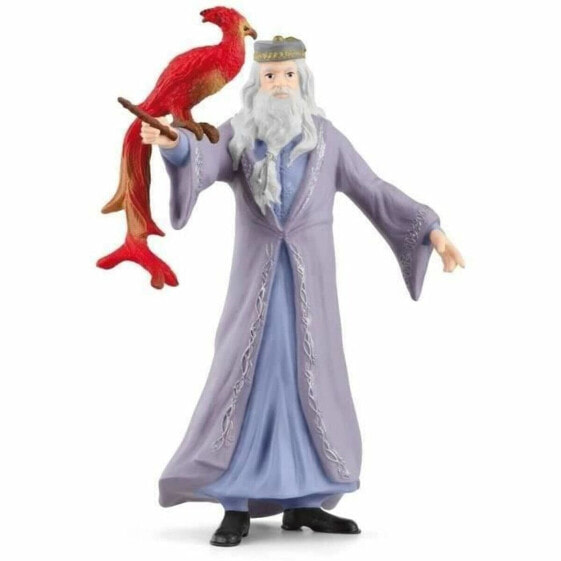 Фигурка Schleich Albus Dumbledore & Fawkes Magician's Firebird (Волшебник Альбус Дамблдор и Фокс, Птица-Феникс)
