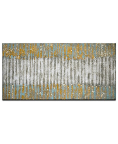 'Trunk' Abstract Canvas Wall Art, 18x36"