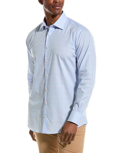 Serica Sport Shirt Men's Blue 15.5