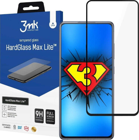 Защитное стекло 3MK HardGlass Max Lite для Galaxy S20 FE 5G/ S20 Lite Black