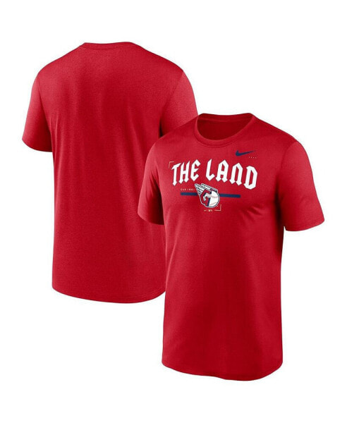 Men's Red Cleveland Guardians Local Legend T-shirt