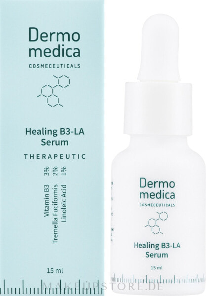 Serum mit Vitamin B3 und Linolsäure - Dermomedica Therapeutic Healing B3-LA Serum 15 ml