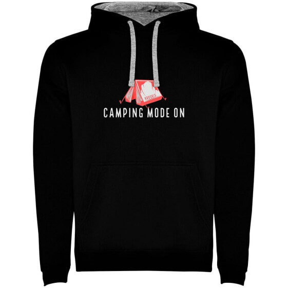 KRUSKIS Camping Mode On Two-Colour hoodie