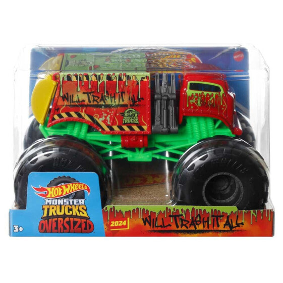 HOT WHEELS Monster Trucks Will Trash It All figure