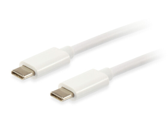 Equip Platinum USB Type C Cable - 1m - 1 m - USB C - USB C - USB 3.2 Gen 2 (3.1 Gen 2) - 10000 Mbit/s - White