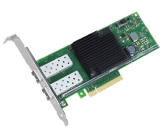 Intel X710DA2BLK - Internal - Wired - PCI Express - Fiber - 10000 Mbit/s - Black - Green - Stainless steel