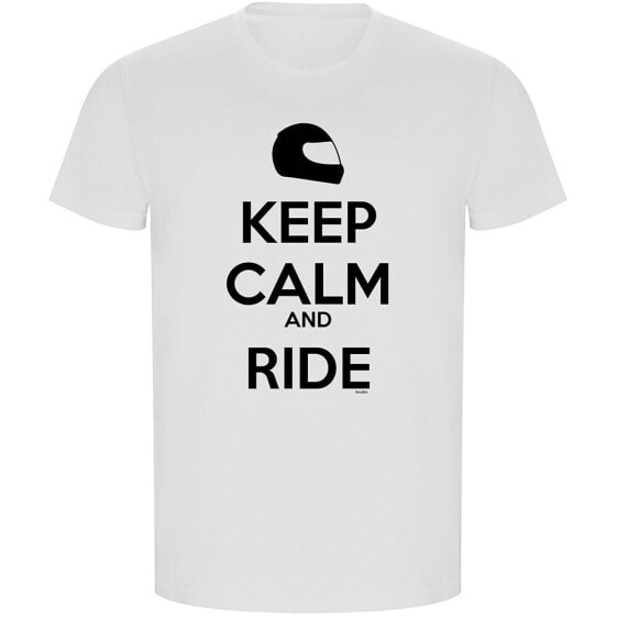 KRUSKIS Keep Calm And Ride ECO short sleeve T-shirt