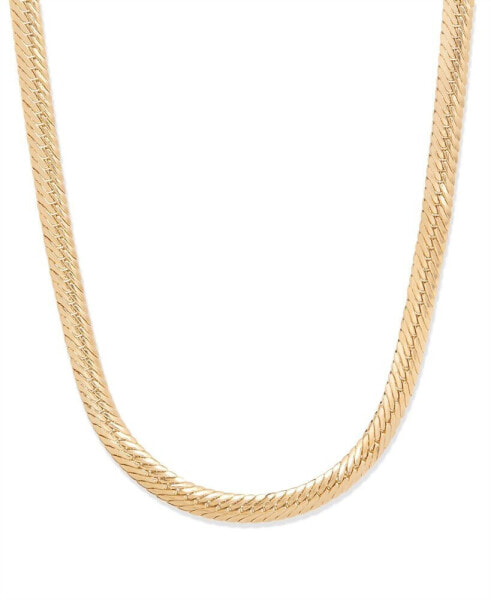 brook & york 14K Gold-Plated Wells Chain Necklace