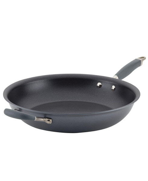 Advanced Home Hard-Anodized Nonstick 14.5" Skillet with Helper Handle