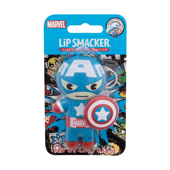 Lip Smacker Marvel Captain America Red, White & Blue-Berry 4 g lippenbalsam für Kinder