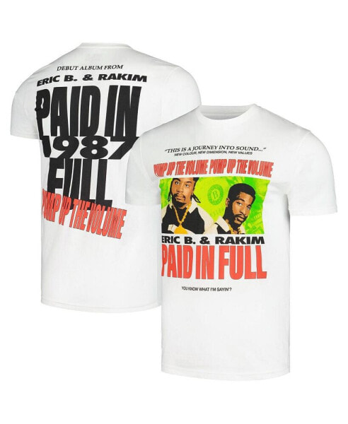 Men's White Eric B. & Rakim Paid In Full T-shirt