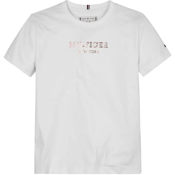 TOMMY HILFIGER Monotype Foil Print short sleeve T-shirt