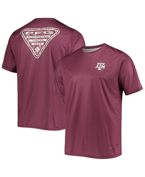 Men's Maroon Texas A&M Aggies Terminal Tackle Omni-Shade T-shirt